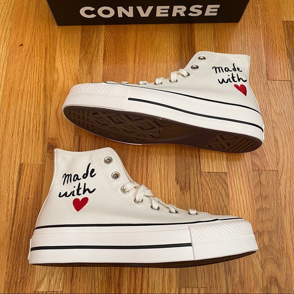 Rare Converse Chuck Taylor All Star Lift High Top Platform Women’s Sneakers - Picture 11 of 11